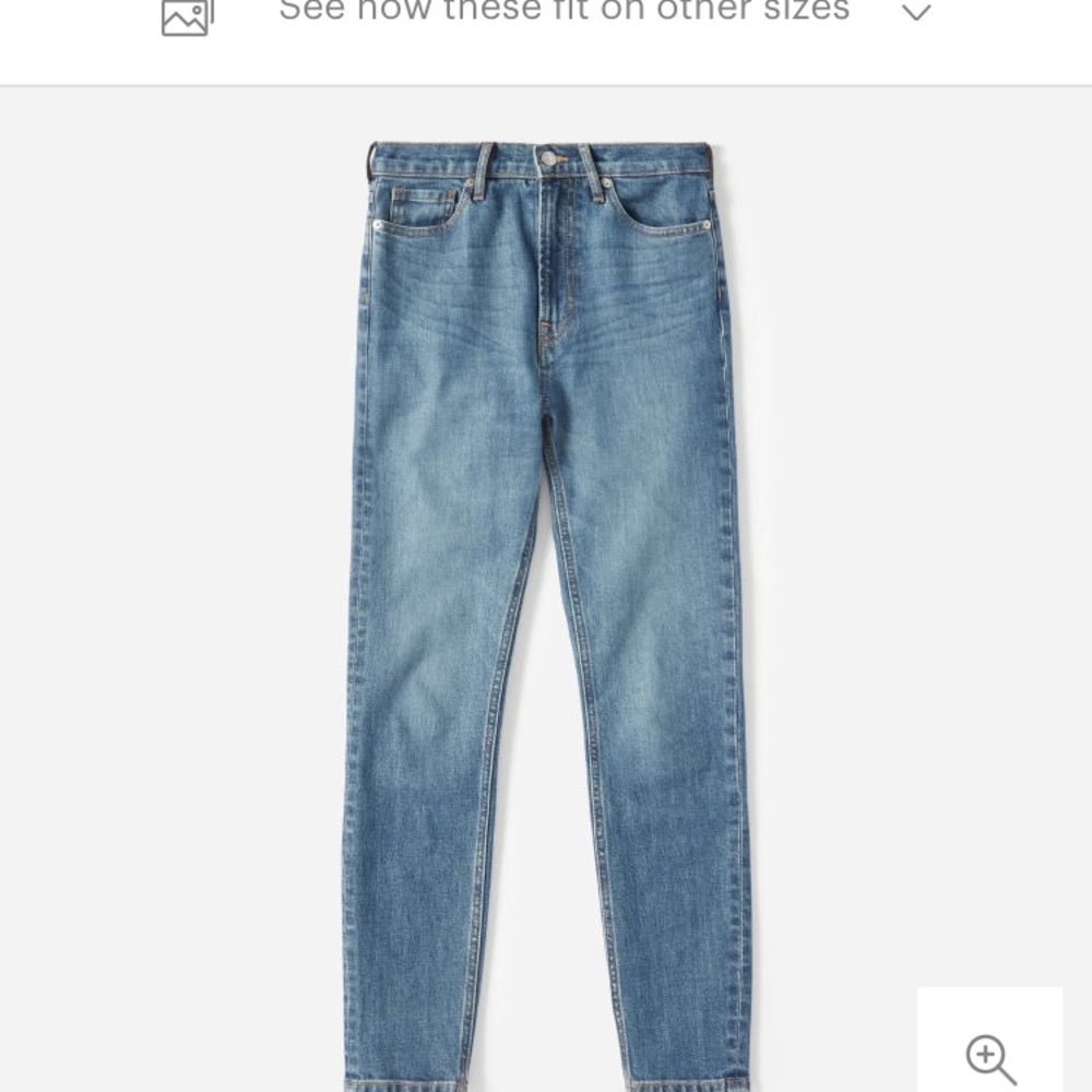 Everlane Mid Rise Skinny Jeans